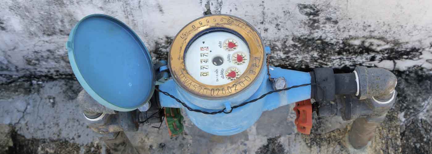 agua potable medidor - sello de seguridad para